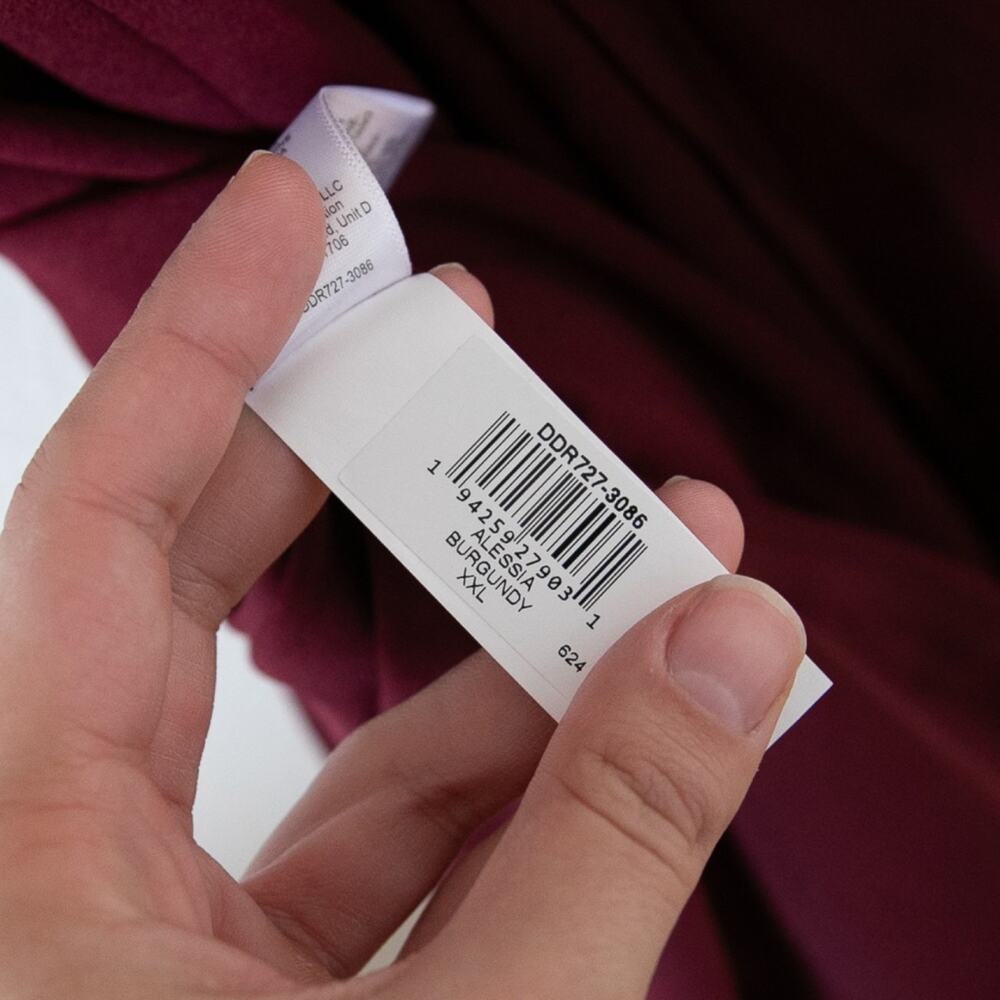 Dress the Population Alessia Tie Waist Crepe Dress - Picture 6 of 6